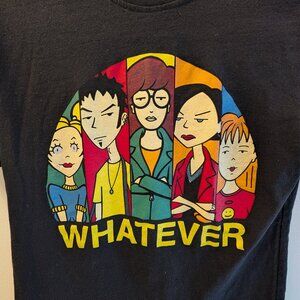 MTV Daria Graphic T-Shirt – S Black